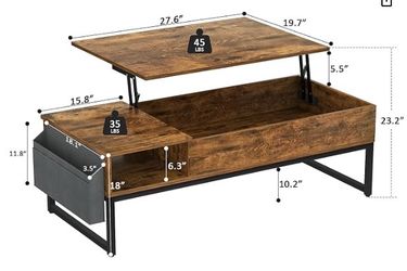 TOP COFFE TABLE - $40