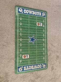 Dallas Cowboys Miller Lite Football Field Mat