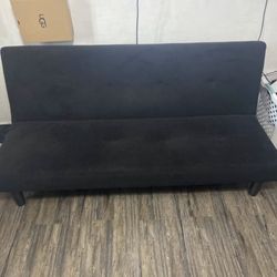 Black Futon Couch 