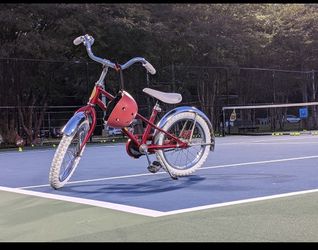 1982 Schwinn Pixie red kid's 14 inch cruiser bicycle
