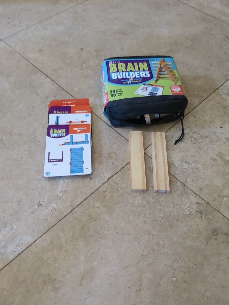 Brain Builders With Puzzle Cards