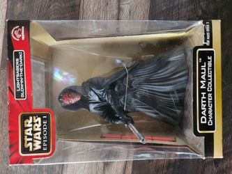 DARTH MAUL STARWARS EPISODE 1 LIGHTSABERS GLON IN THE DARK $20 OBO PICK UP ONLY