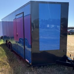 8.5 X 24 Blue Cargo Trailer💎