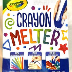 Crayola Crayon Melter Low Heat coloring Wax Art Creative Gift Kids Child NEW $30