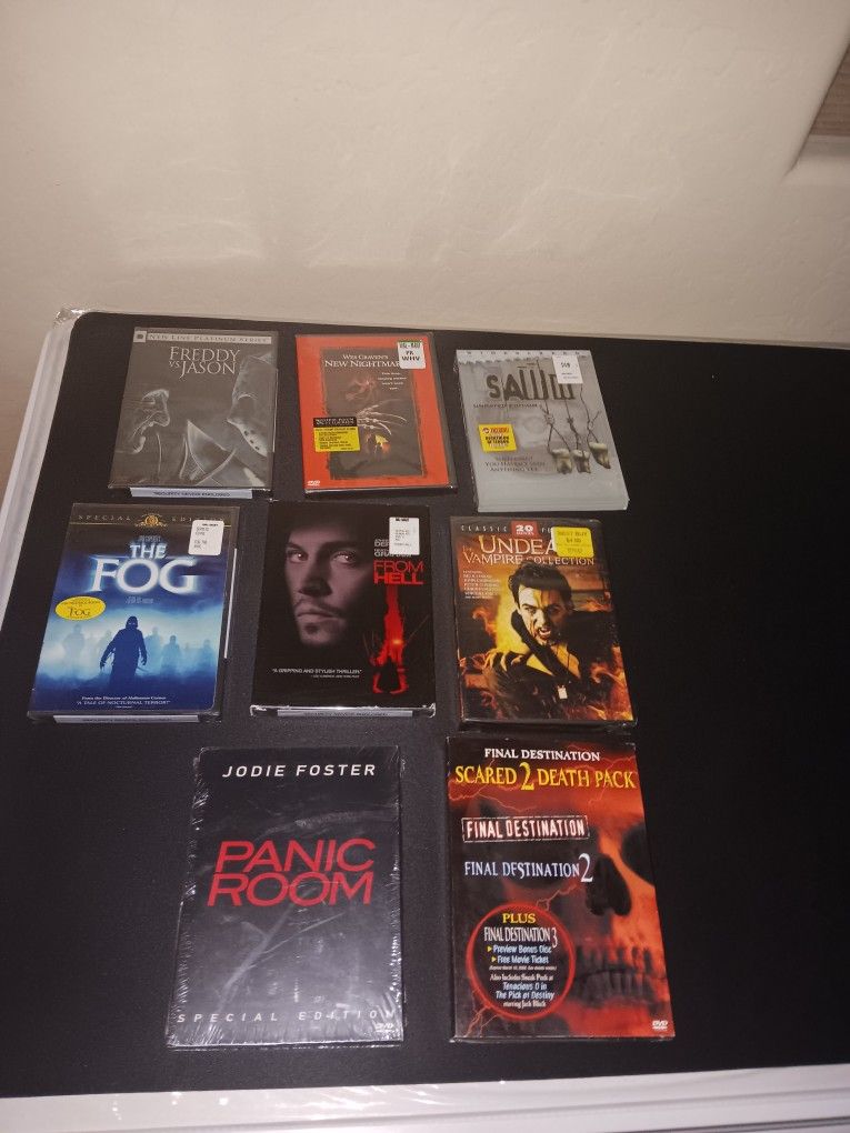 Sealed DVDs