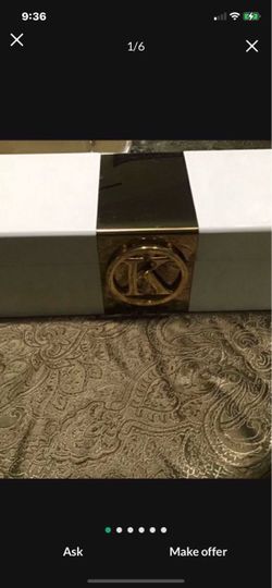 Paid $80 + Tax Wonder Women's White Monogram Jewelry Asking $35
