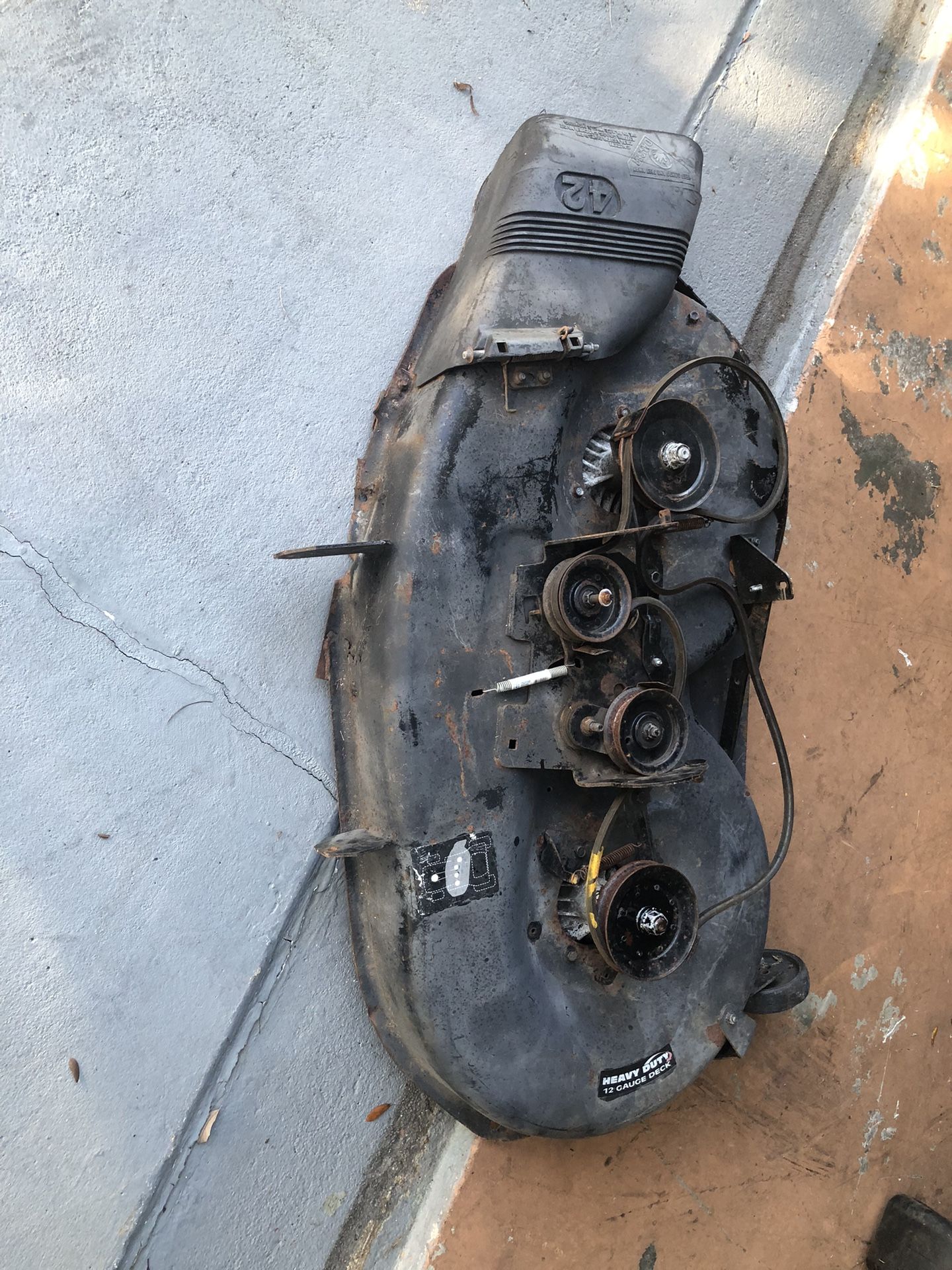 Rider Mower 42 Inches Deck