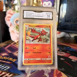 GMA Graded Pokemon Card 10 - Charmeleon 2020
