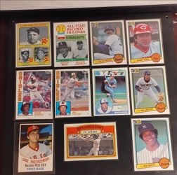 Hall of Fame Baseball Card Lot