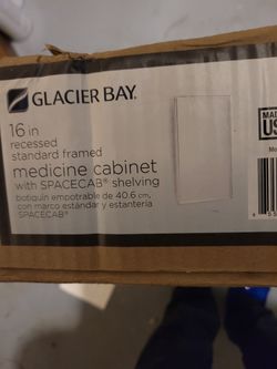Glacier BAY 16" MEDICINE Cabinet