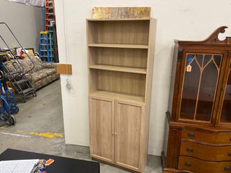 IKEA Billy Weathered Look Display Cabinet