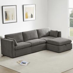 Used Gray Couch 