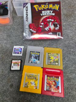Pokemon game lot
