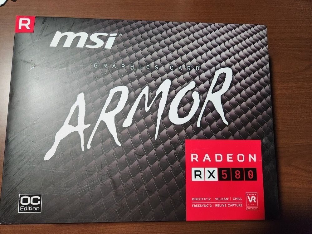 Radeon Video Card RX 580