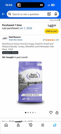 Nutri Source puppy food