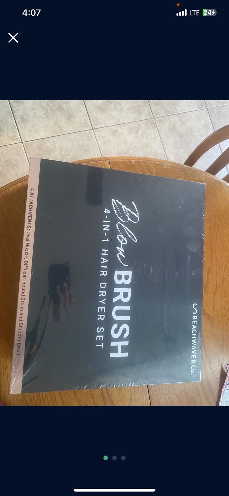 Beach Waver Blow Brush