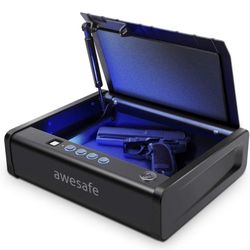 Gun Safe with Fingerprint Identification and Biometric Lock