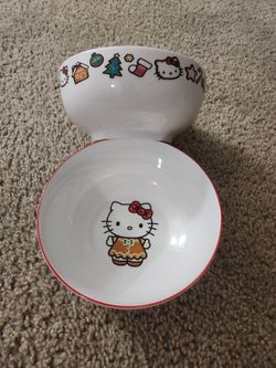 Hello Kitty Bowls