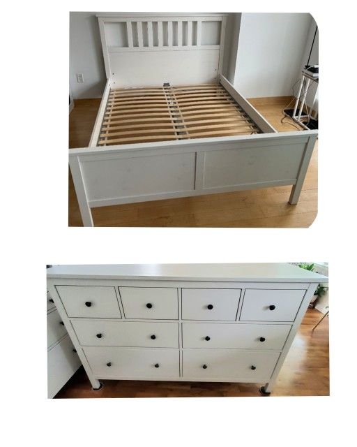 Bed Frame And Dresser