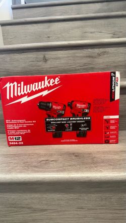 Milwaukee M12 Brushless 2-Tool Combo Kit