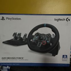 PS4 Racing Steering Wheel - No Trades