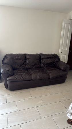 Leather Couch