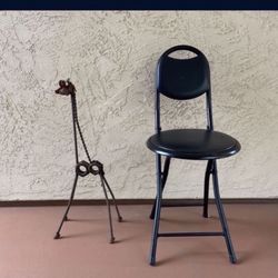 One Heavy Metal Garden Outdoor Giraffe Sculpture 25 1/4” H