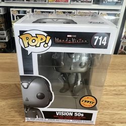 CHASE LIMITED EDITION Vision 50s Wandavision Marvel Funko Pop #714 MCU Disney LE