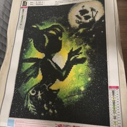 Tinkerbell Diamond Painting $40 