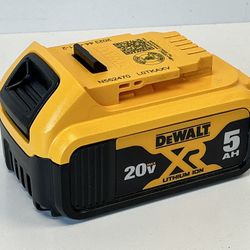 DEWALT 20V MAX XR Premium Lithium-Ion 5.0Ah Battery Pack 