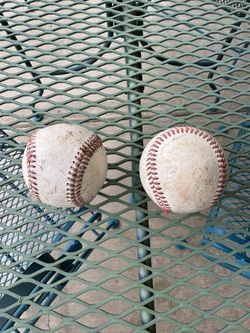 2 Hard Baseballs