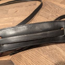 Fender Guitar Strap Genuine Leather Shoulder Belt 