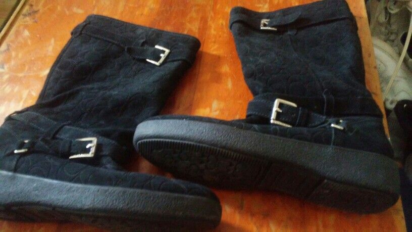 Womens Coach boots for the low
