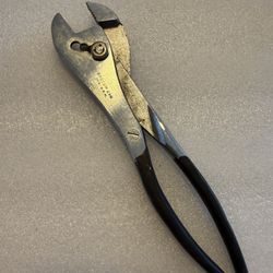 Vintage PROTO TOOLS #234 8" Adjustable Compound-leverage Pliers