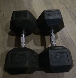 65 Pound Dumbells