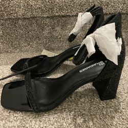 Brand New Black Diamond Sparkle Size 7 Women’s Shoes Heels 