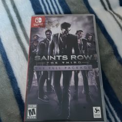 Saints row the third  Nintendo switch
