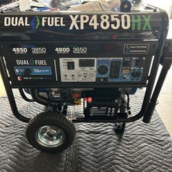 $400$ EACH No Less 4,850/3,850-Watt Electric Start Gasoline/Propane Portable Generator 