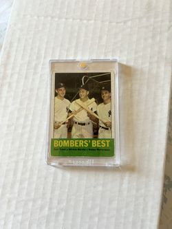 1963 Topps - Mickey Mantle, Bobby Richardson, Tom Tresh #173