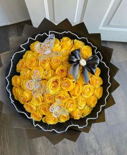 Yellow Flower Bouquet | Flores Amarillas
