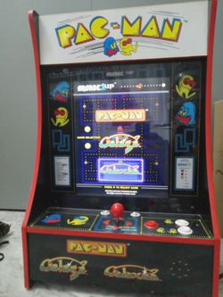 Pacman 1up Arcade Machine and Tiny PacMan pinball $250