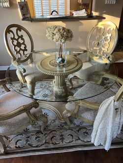 dining table and chairs