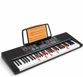 Vangoa VGK611 Piano Keyboard 61 Key Black