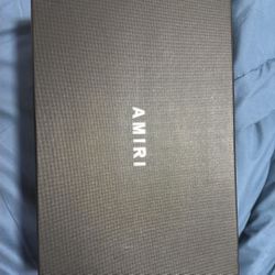 Amiri skeleton sneakers