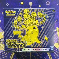 Pokémon Surging Sparks (EBT) Elite Trainer Box