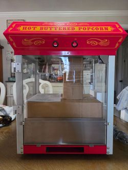 Hot Buttered Popcorn Machine