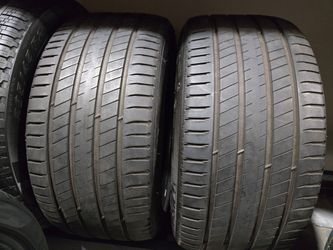 275/40/20 Michelin Runflat Tires Latitude Tour ZP