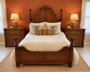 Tropical Style Bedroom Set ( deliver available )