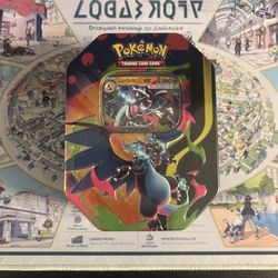 Pokémon Mega Charizard Tin (Mega Charizard X) 