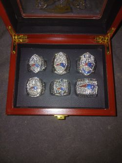 New england patriots replica super bowl rings